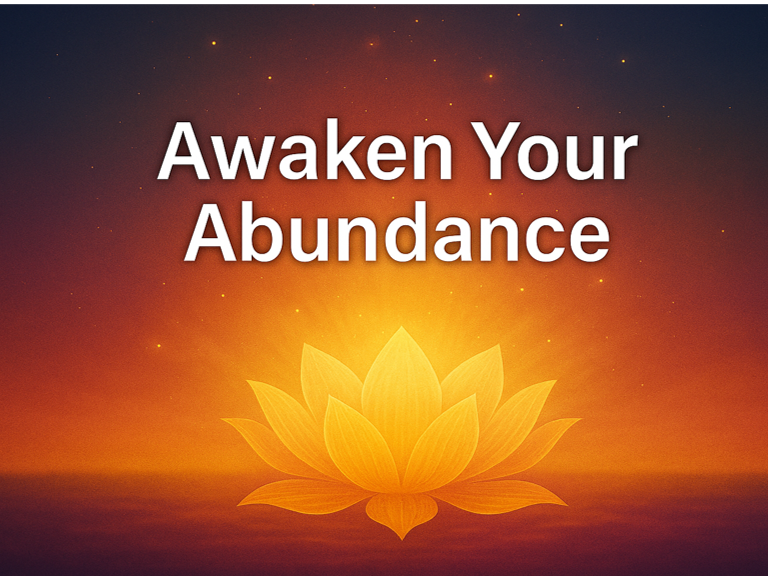 Abundance guided sound meditation